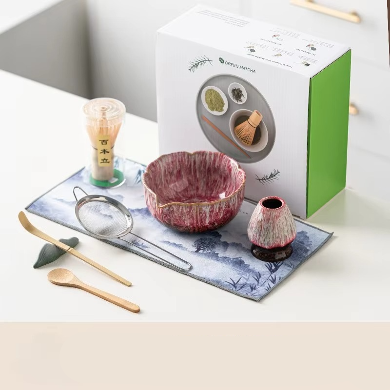 Deluxe Green Tea Ceremony Set 8 Piece