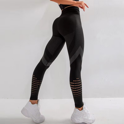 Comfortable Waist High Support Fitness Leggings for Women - Hehif