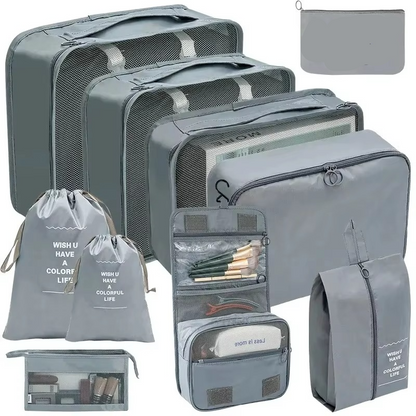 Compact Packing Cubes for Travel and Closet Organization