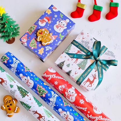 Luxury Holiday Gift Wrap and Packaging Kit
