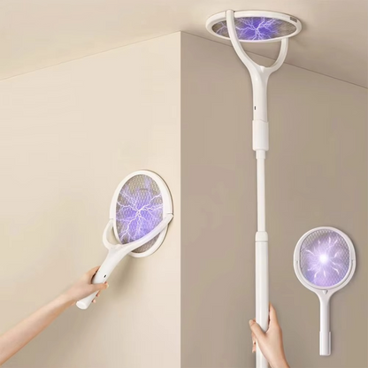 Portable LED Bug Zapper Lamp and Racket