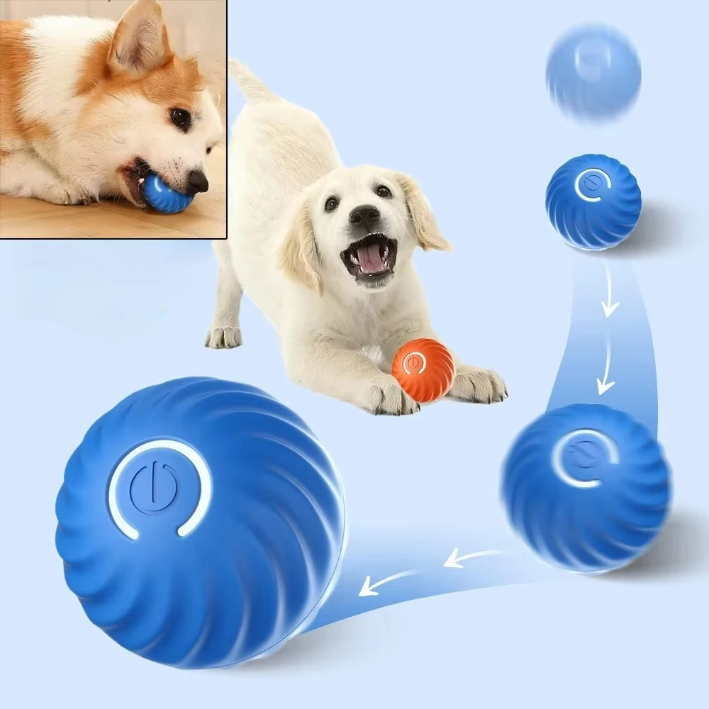 Fun Pet Electronic Ball Toy for Dogs and Cats
