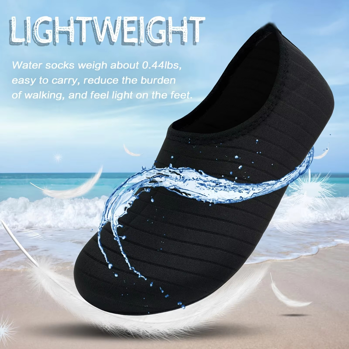 Lightweight Breathable Beach Shoes for Men Women