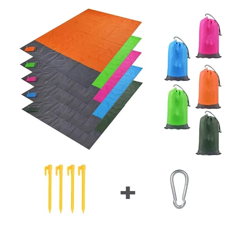 Durable Compact Beach Blanket for Outdoor Use - Hehif