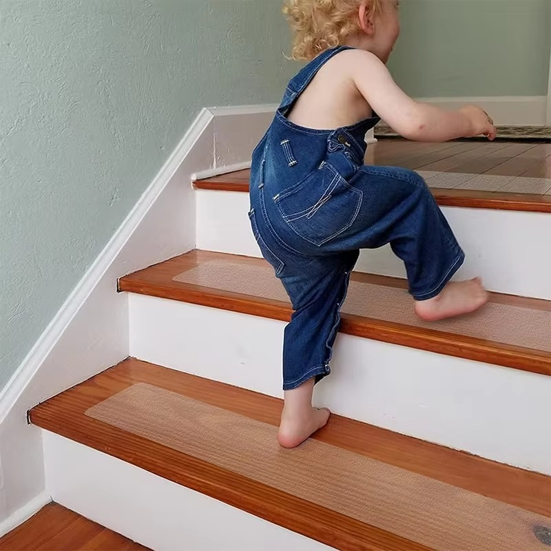 Clear Anti-Slip Floor Tape for Bathrooms and Stairs