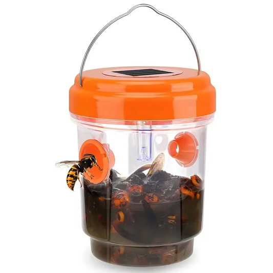 Outdoor UV Insect Trap for Wasps and Yellow Jackets - Hehif