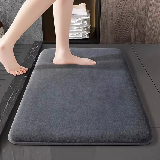 Soft Plush Non-Slip Coral Bath Rug - Hehif