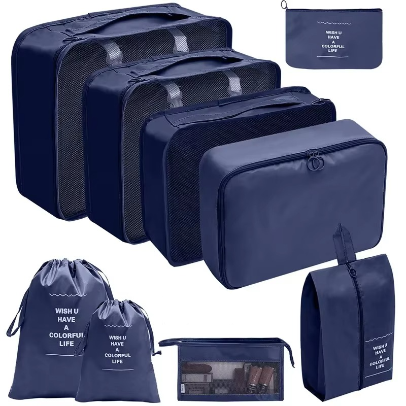 Compact Packing Cubes for Travel and Closet Organization