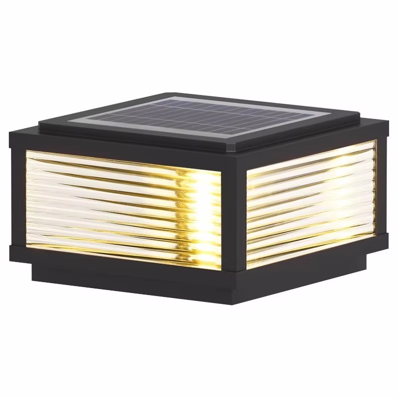 Bright Outdoor LED Solar Powered Light Fixture - Hehif