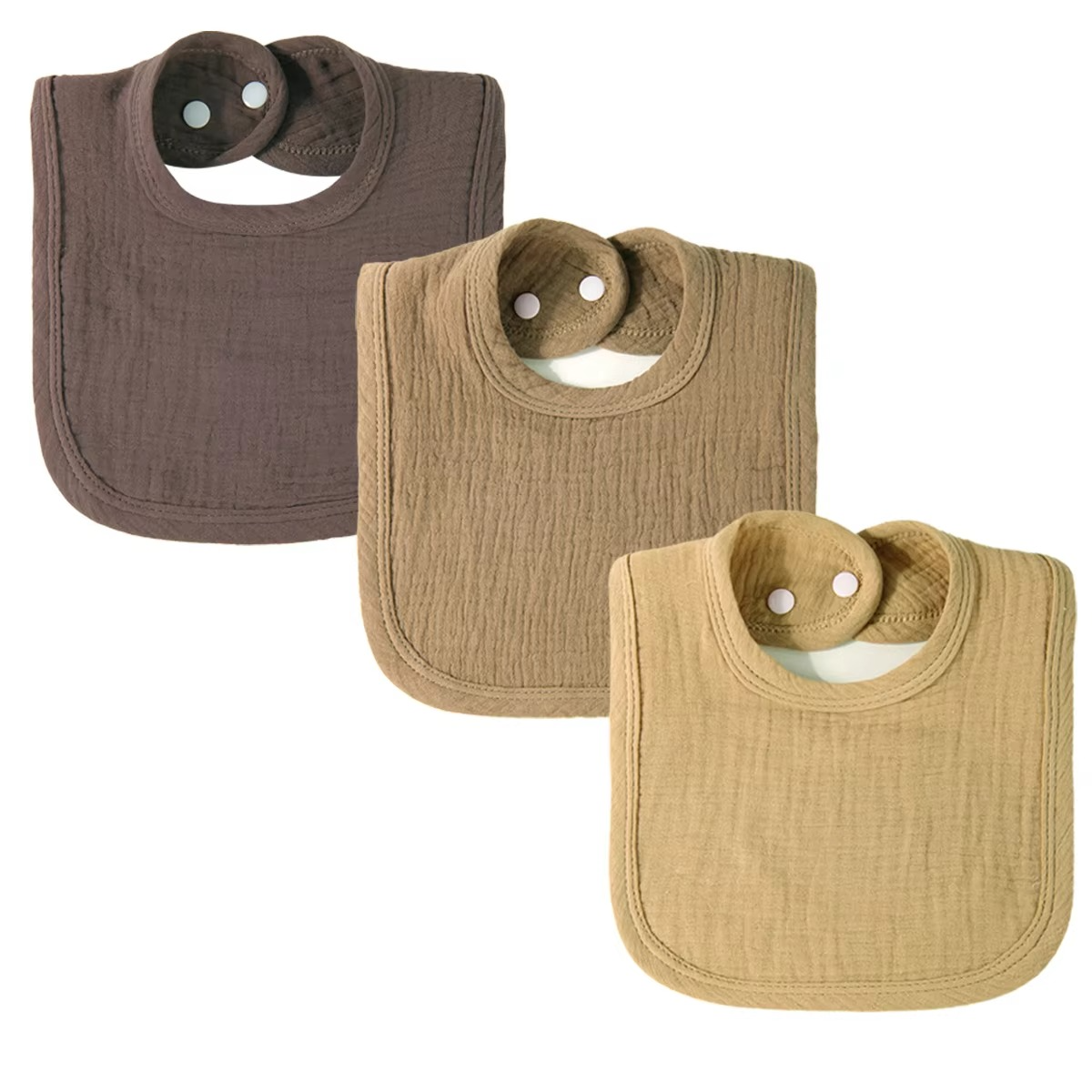 Gentle Cotton Baby Drool Bib
