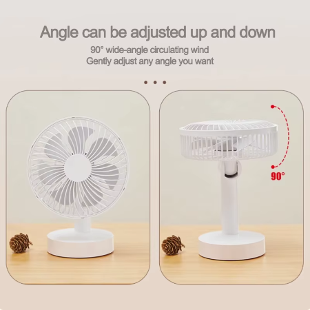 Portable Silent Personal Desk Fan