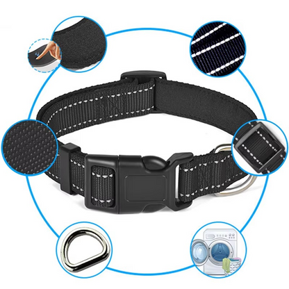 Comfy Adjustable Dog Collar - Soft and Breathable
