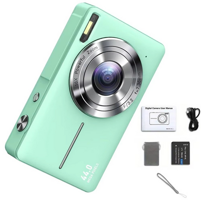 Kids' HD Digital Camera 44MP with 16X Zoom