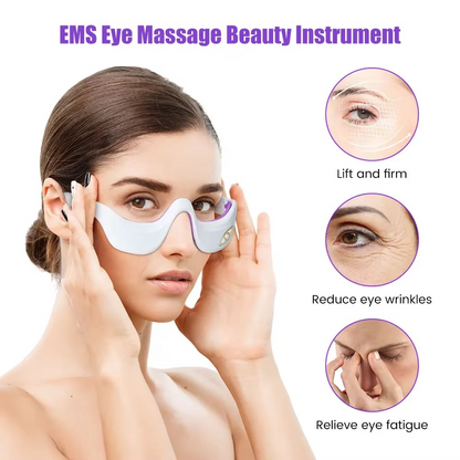 Anti Aging Eye Massager Glasses for Dark Circles Relief