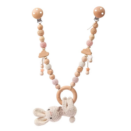Colorful Crochet Baby Toy with Sea Animal Mobile - Hehif