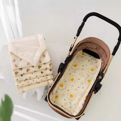 Plush Infant Stroller Cushion for Extra Comfort