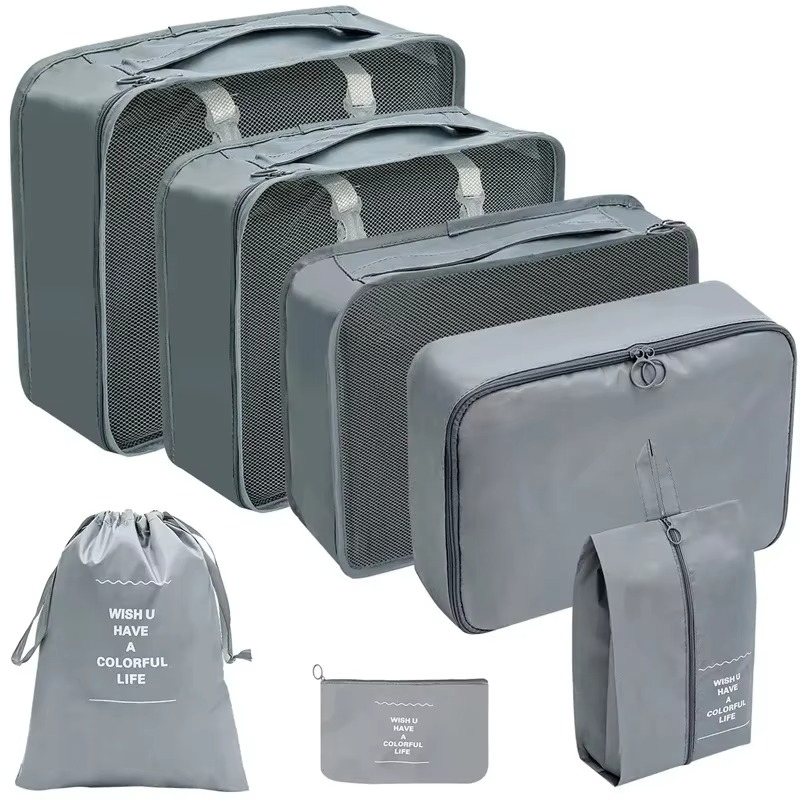 Compact Packing Cubes for Travel and Closet Organization
