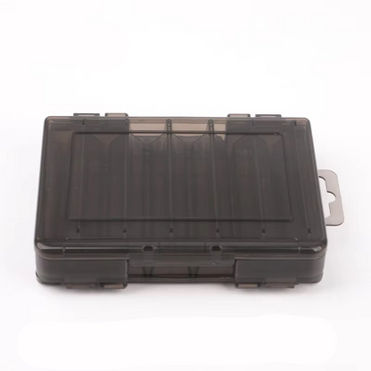 Compact Dual Layer Fishing Tackle Box with Clear View