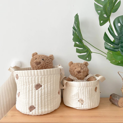 Cute Baby Nursery Storage Basket and Toy Bag