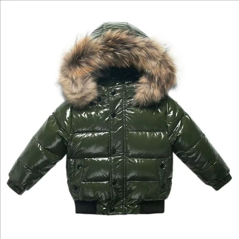 Warm Waterproof Parka Coat for Kids