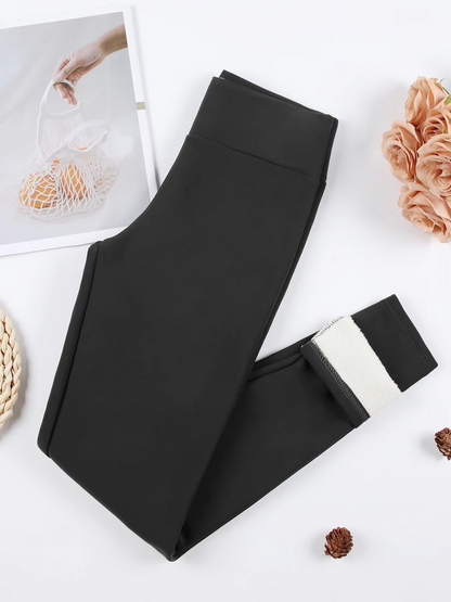 Luxurious Soft High Waisted Velvet Leggings