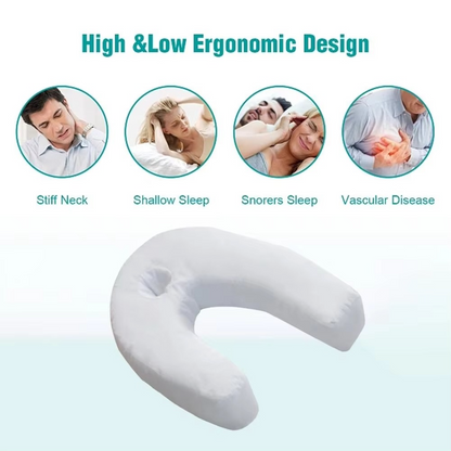 Contour Memory Foam Neck Pillow for Back Sleepers