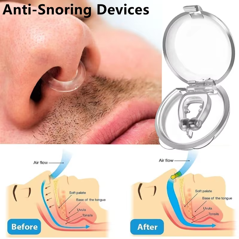 Sleep Aid Nose Clip for Easy Breathing and Restful Sleep