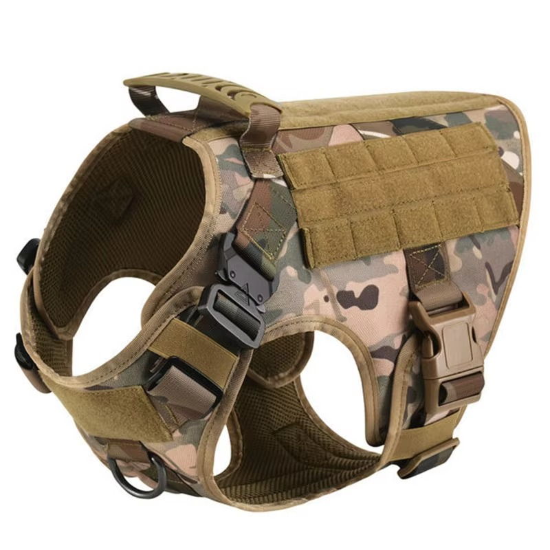 Durable Dog Vest Harness and Lead Set for Big Dogs