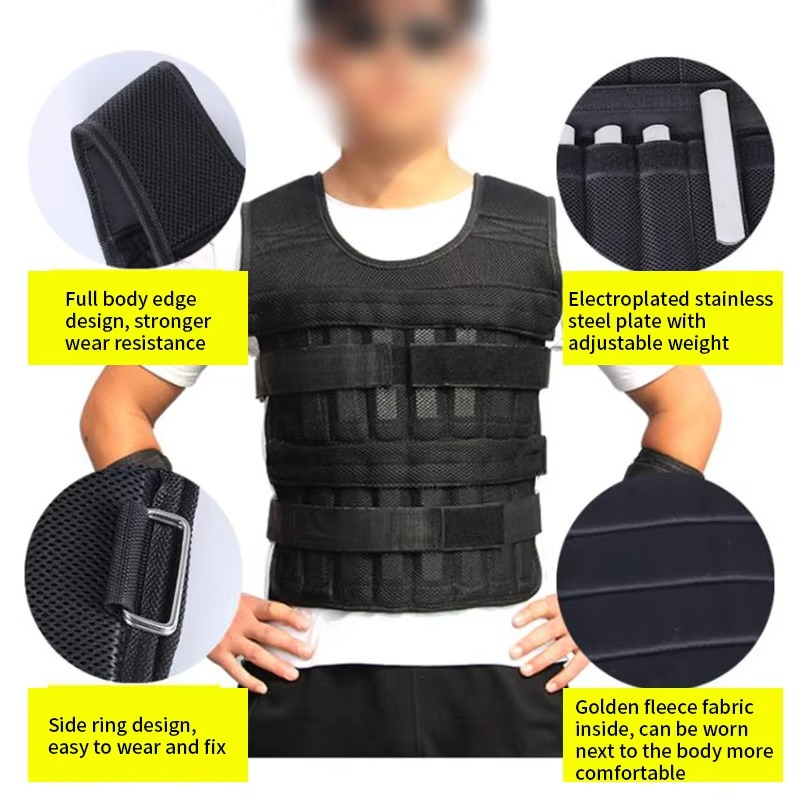 Fit Weighted Exercise Vest for Running and Workout