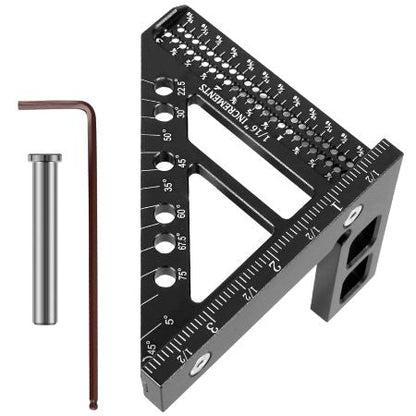 Accurate Woodworking Angle Measure Ruler