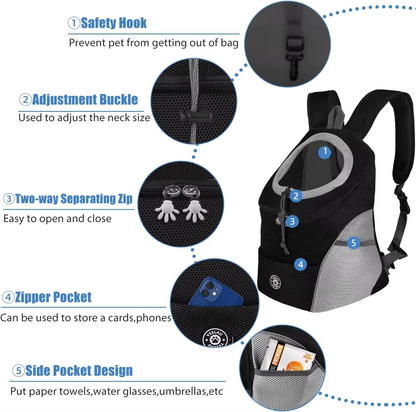 Portable Animal Hiking Backpack for Pets
