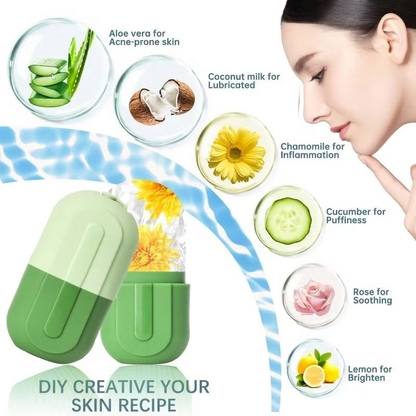Cooling Face Roller Massager and Skin Care Tool