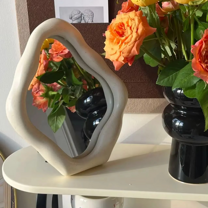 Unique Antique Style Tabletop Mirror