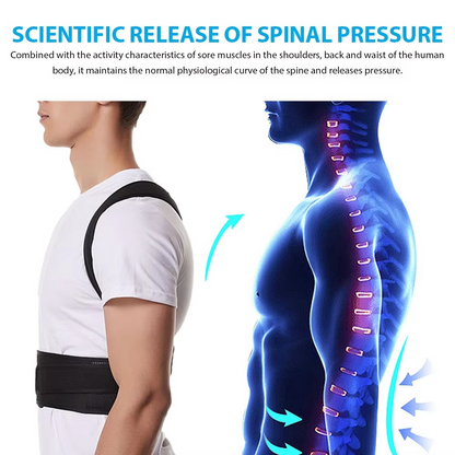 Comfortable Posture Corrector Back Support Brace