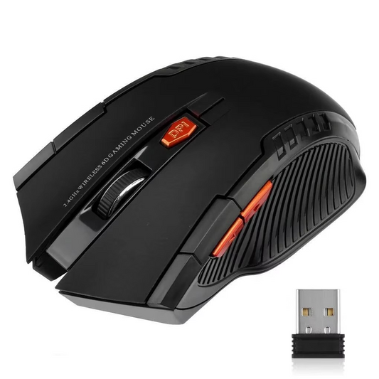 Compact Wireless Computer Mouse with USB Dongle - Hehif