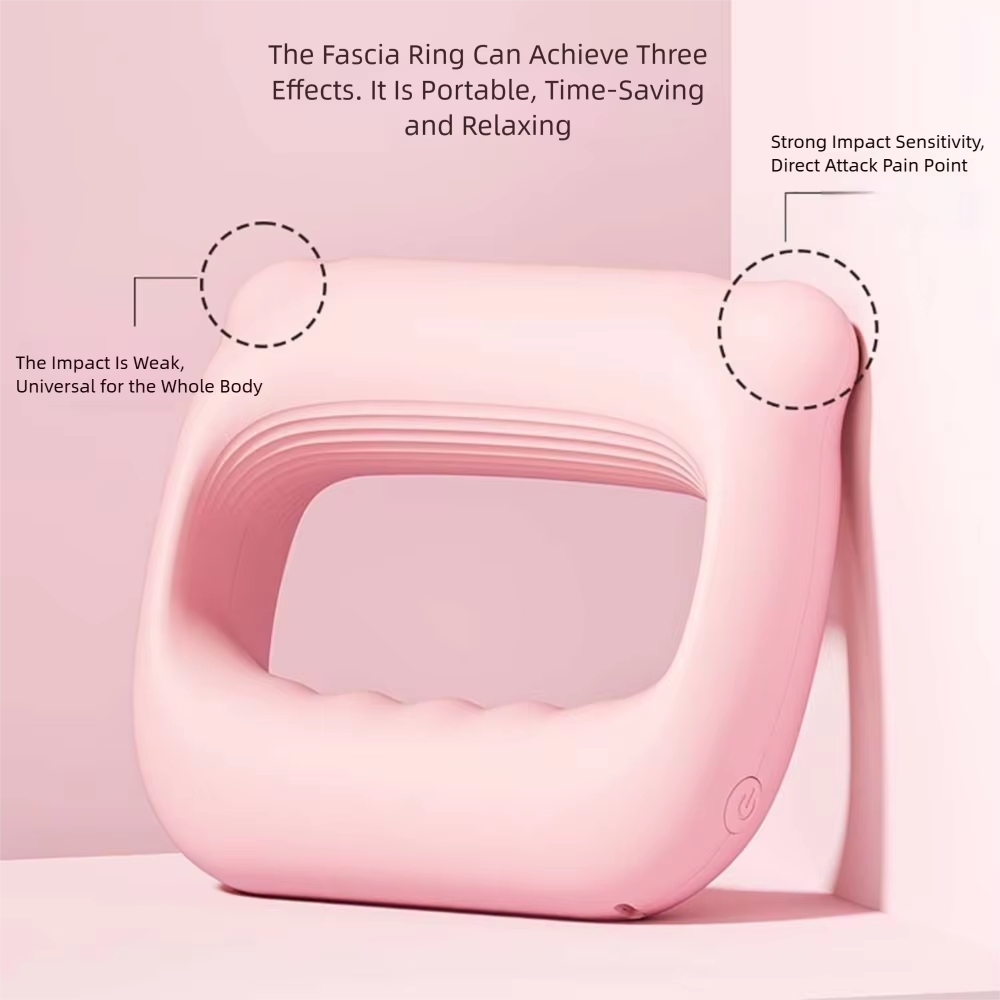 Compact USB Heated Massage Therapy Belt for Neck Relief