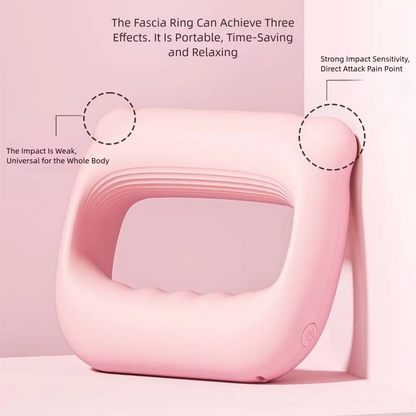 Compact USB Heated Massage Therapy Belt for Neck Relief