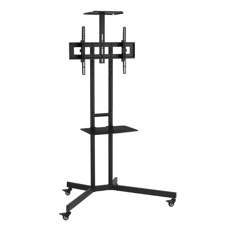 Mobile TV Cart for 32-70 Screens with Adjustable Height