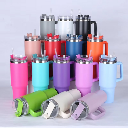 Big 40oz Insulated Stainless Steel Travel Mug