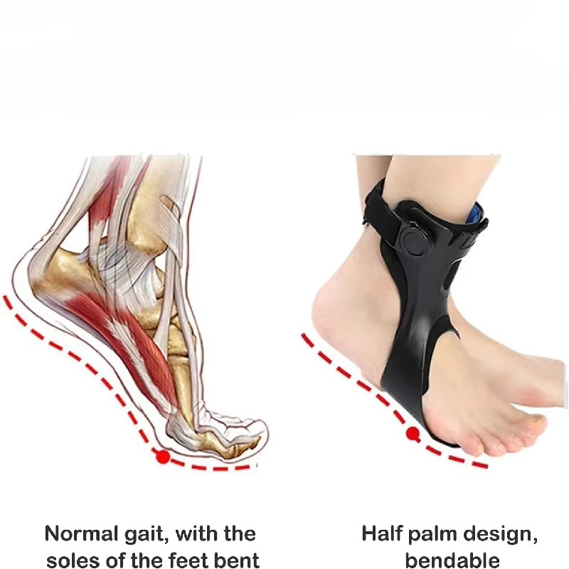 Comfortable Ankle Support Wrap with Inflatable Cushion