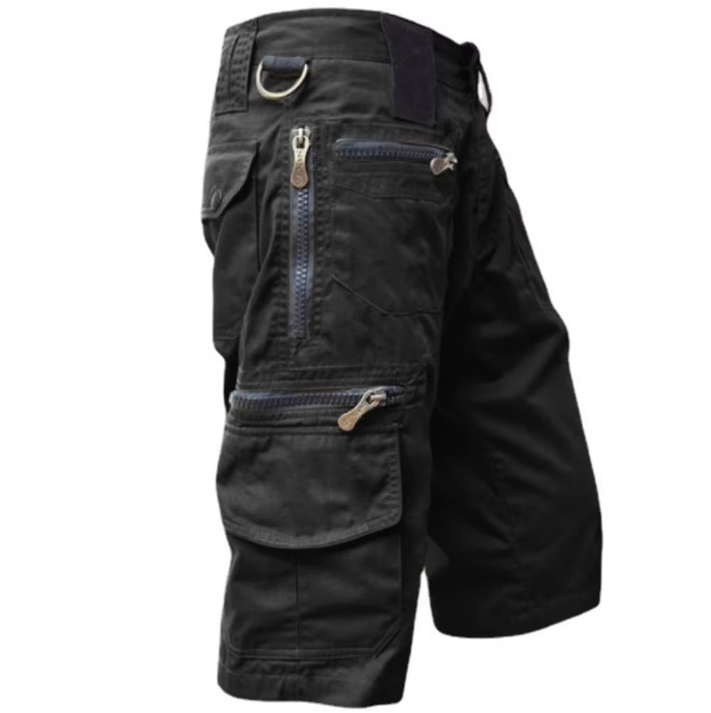 Men's Bike Shorts with Rear Pocket Comfort Gel Padding