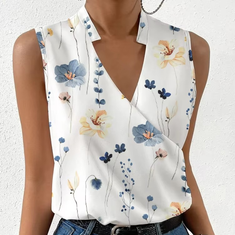 Fashionable Womens V-Neck Tank Top