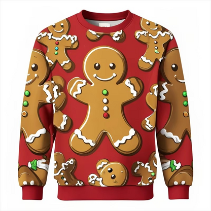 Funny Xmas 3D Graphic Sweatshirt for Men