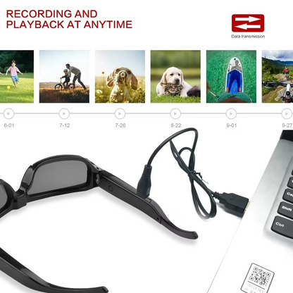 HD Video Sunglasses Camera for Outdoor Recording