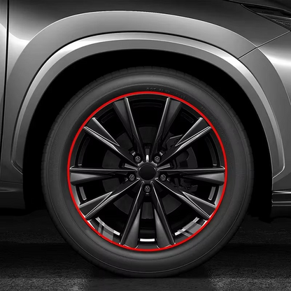 Car Wheel Trim Protector - 26ft Premium Rim Cover Strip - Hehif