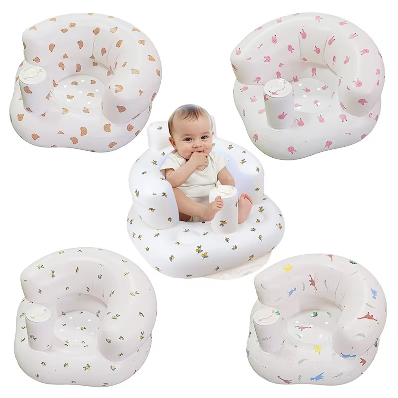 Portable Baby Inflatable Sofa Bath Chair