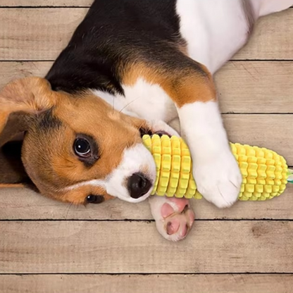 Durable Squeaky Corn Dog Toy for Active Pets