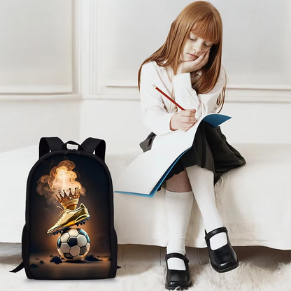 Customizable Fun Soccer Backpack for Kids
