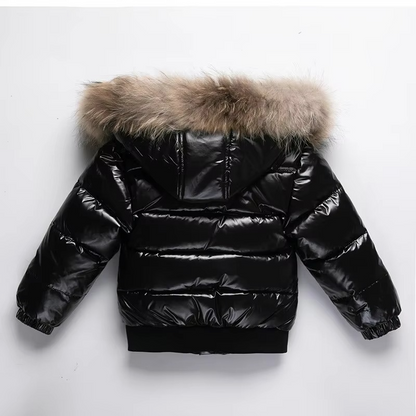 Warm Waterproof Parka Coat for Kids