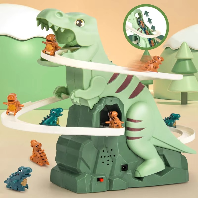 Fun Kids Playset with Slide, Sounds and Flashing Lights - Hehif